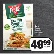 Fry's Golden Crumbed Schnitzels-320g Per Pack
