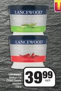 Lancewood Medium Fat Cream Cheese Assorted-230g Each