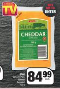 Spar Vacuum Pack Cheese Assorted-700g Each