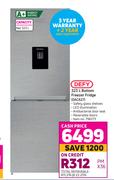 Defy 323L Bottom Freezer Fridge DAC627