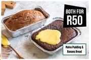 Malva Pudding & Banana Bread-Both For