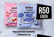 Penny Lane Frozen Strawberries Or Blueberries-1Kg Each