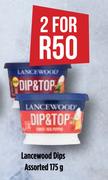 Lancewood Dips Assorted-For 2 x 175g