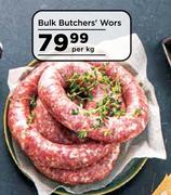 Bulk Butcher's Wors-Per Kg
