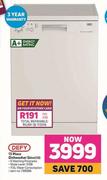 Defy 13 Place Dishwasher Ddw230