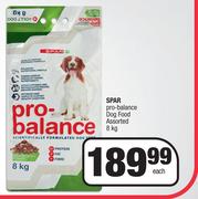 Spar Pro Balance Dog Food Assorted-8Kg Each
