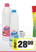 Spar Bleach IT Assorted-For 2 x 750ml