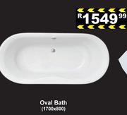 Oval Bath-1700 X 800
