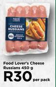 Food Lover's Cheese Russians-450g Per Pack