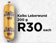 Kalbs Leberwurst-200g Each