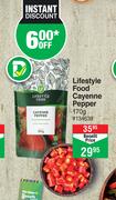 Lifestyle Food Cayenne Pepper-170g