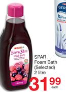 Spar Foam Bath(Selected)-2Ltr Each