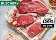 Beef Rump Or Sirloin Steak-Per Kg