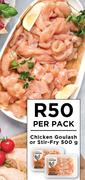 Chicken Goulash Or Stir-Fry-500g Per Pack
