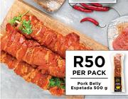 Pork Belly Espetada-500g Per Pack