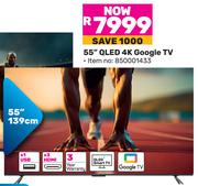 TCL 55"(139cm) QLED 4K Google TV