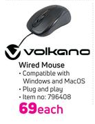 Volkano Wired Mouse-Each