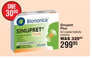 Sinupret Plus 40 Coated Tablets