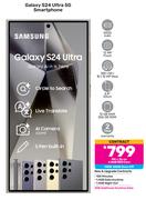 Samsung Galaxy S24 Ultra 5G Smartphone-On 4.8GB Red Core
