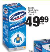 Benylin Cough Syrup (Selected)-100ml Each