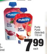Purity Puree (Selected)-110ml Each
