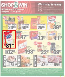 SPAR SAVEMOR EASTERN CAPE (23 March - 5 April 2021) Valid in Alexandria, Hanover, Hogsback, Kei Mouth, Idutywa, Willowvale, Madalas, Molteno, Mooiplaas, Richmond, page 4