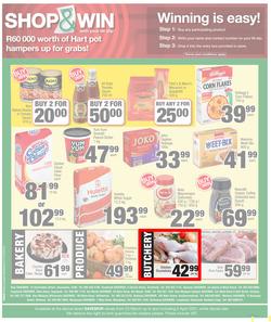 SPAR SAVEMOR EASTERN CAPE (23 March - 5 April 2021) Valid in Alexandria, Hanover, Hogsback, Kei Mouth, Idutywa, Willowvale, Madalas, Molteno, Mooiplaas, Richmond, page 4