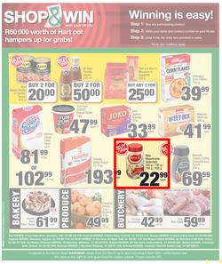 SPAR SAVEMOR EASTERN CAPE (23 March - 5 April 2021) Valid in Alexandria, Hanover, Hogsback, Kei Mouth, Idutywa, Willowvale, Madalas, Molteno, Mooiplaas, Richmond, page 4
