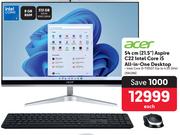 Acer 21.5" (54cm) Aspire C22 Intel Core i5 All In One Desktop
