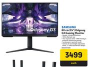Samsung 24" (60cm) Odyssey G3 Gaming Monitor LS24AG320NAXXA