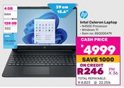 HP Intel Celeron Laptop