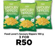 Food Lover's Savoury Dippers-For 3 x 100g