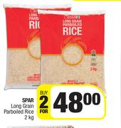 Spar Long Grain Parboiled Rice-For 2 x 2Kg
