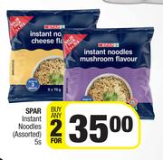 Spar Instant Noodles Assorted-For 2 x 5s