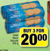 Spar Marie Biscuits-3 x 200g 