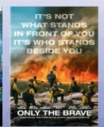 Only The Brave DVDs-Each
