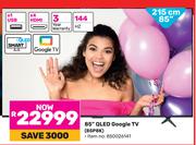 TCL 215cm (85") QLED Smart Google TV 85P8K