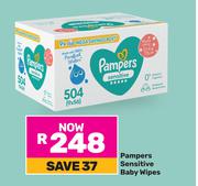 Pampers Sensitive Baby Wipes