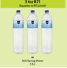 M Still Spring Water-For 3 x 1.5L