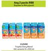 Clover Tropika Dairy Blend (All Variants)-Any 2 x 6 x 200ml