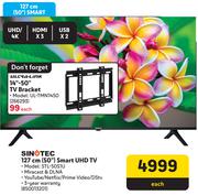 Sinotec 127cm (50") Smart UHD TV STL-50S1U