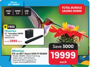 Hisense 215cm (85") Smart UHD TV 85A6N