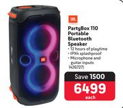 JBL Party Box 110 Portable Bluetooth Speaker