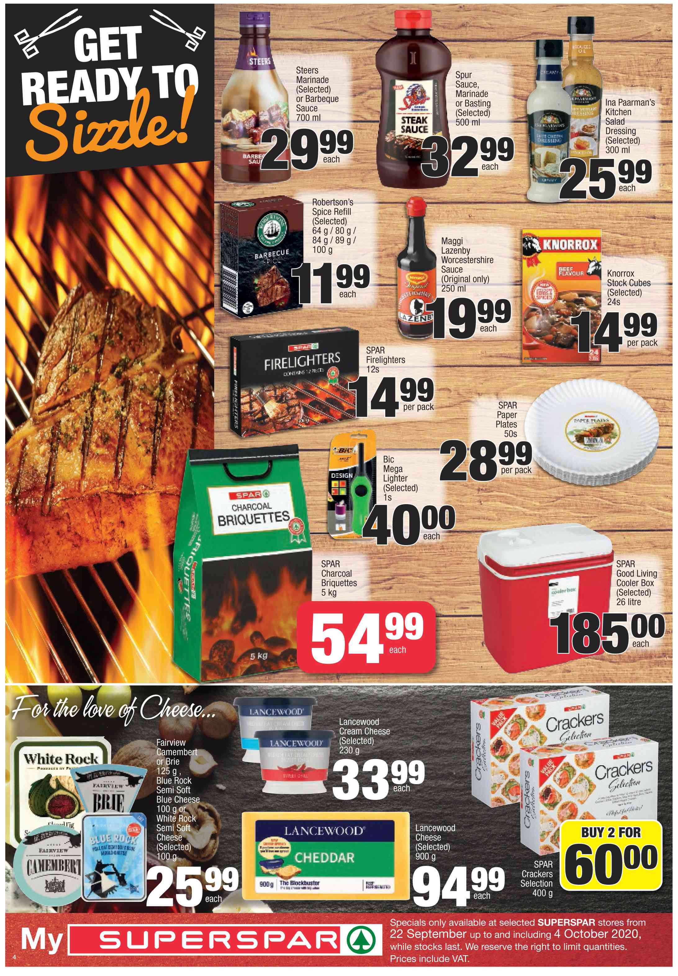 Special Spar Good Living 26Ltr Cooler Box (Selected)Each — www.guzzle