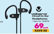 Volkano Circuit In-Ear Heasphones-Each