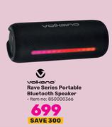 Volkano Rave Series Portable Bluetooth Speaker