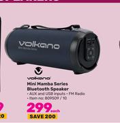 Volkano Mini Mamba Series Bluetooth Speaker-Each