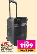 JVC 10" Bluetooth Trolley Speaker XS-N319PB