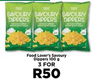 Food Lover's Savoury Dippers-For 3 x 100g
