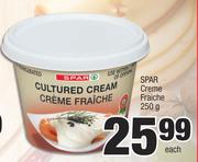 Spar Creme Fraiche-250g Each